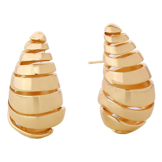 Gold Open C Shape 14K Gold Filled Earring Collection