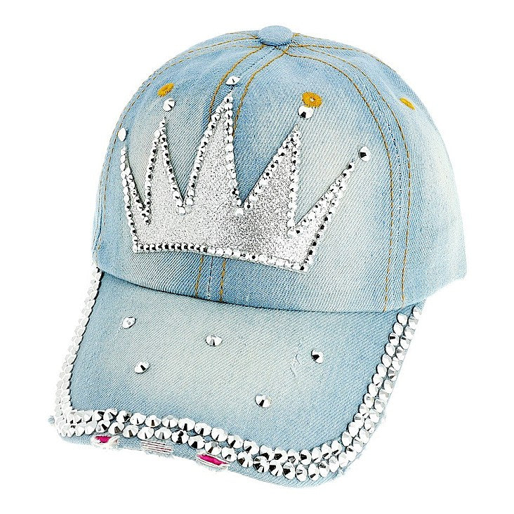 "QUEEN" Rhinestone Cap Collection