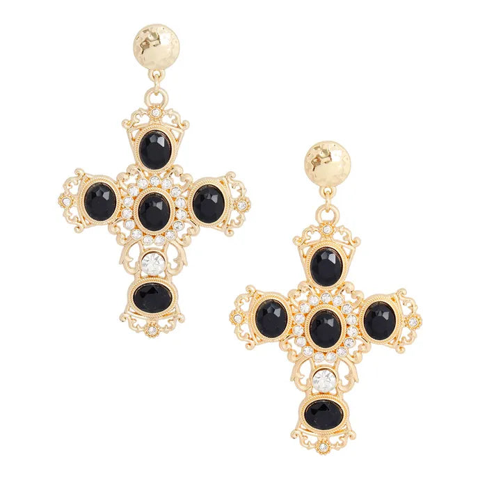 Fancy Cross Earring Collection