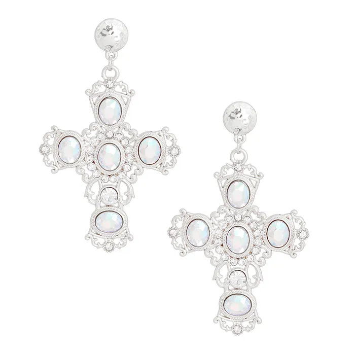 Fancy Cross Earring Collection